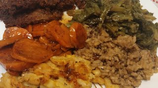 VEGAN SOUL FOOD!! All from Scratch too!! Who still cooks like this every week?