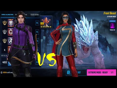 KATE BISHOP VS MS MARVEL ABX | MARVEL FUTURE FIGHT