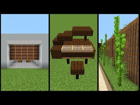 Minecraft: 1.14 Update Building Tricks and Tips