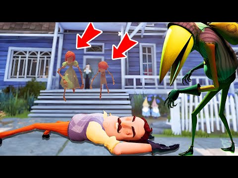 Karga Wilson Herkesi Yakaladı 😱 Hello Neighbor Hallowen