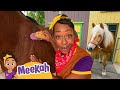 Cowgirl Meekah S Horse Tour International Day Of The Girl Blippi And Meekah Kids TV