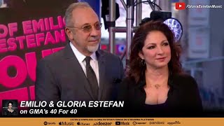 Emilio & Gloria Estefan on GMA's 40 For 40