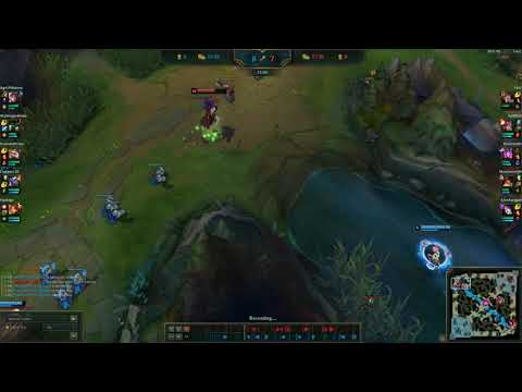 Qiyana roams TOP to Sett (with Bilgewater, Phage and level higher)