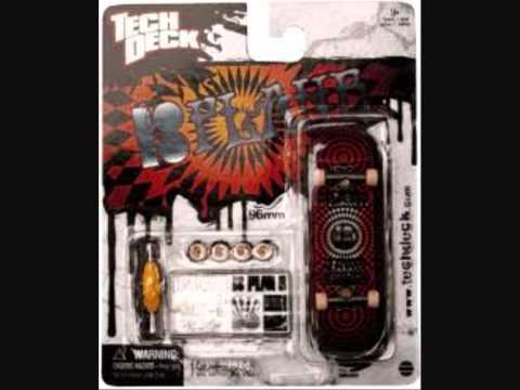 Tech Deck My Top10 of Plan B decks.