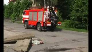 preview picture of video 'Chrastava- hasičcké slavnosti/pod panelem'