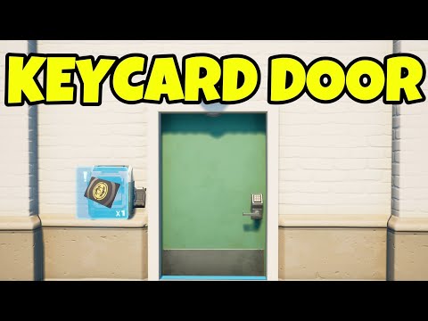 How To Make A KEYCARD DOOR In Fortnite Creative (Tutorial)