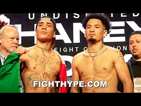 OSCAR VALDEZ VS. ADAM LOPEZ 2 WEIGH-IN & INTENSE FINAL FACE OFF