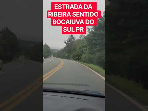 ESTRADA DA RIBEIRA SENTIDO BOCAIUVA DO SUL PR