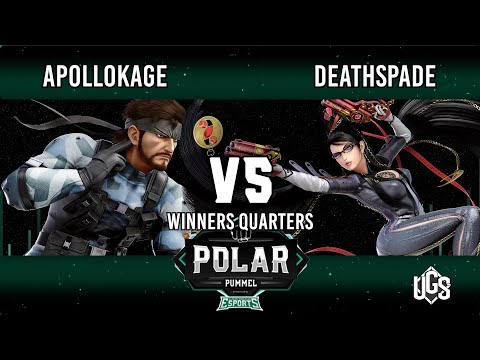 Polar Pummel  -  Winners Quarters  -  ApolloKage(Snake) Vs. Deathspade(Bayonetta)
