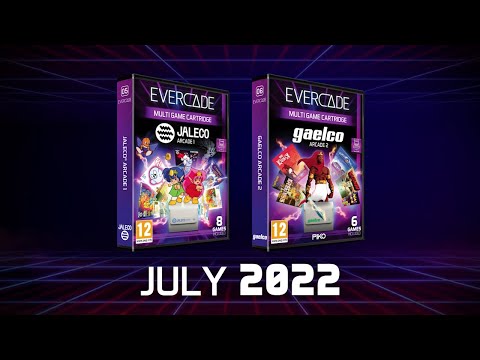 Evercade - Jaleco Arcade 1 and Gaelco Arcade 2 Announcement Trailer