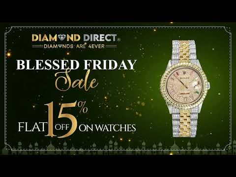 This Blessed Friday, it’s time to upgrade your style  Enjoy a flat 15  OFF on all watches mp4