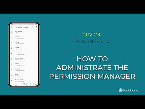How to Administrate the Permission manager - Xiaomi [Android 11 - MIUI 12]