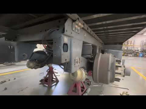 Replacing Hendrickson suspension pivot bushings