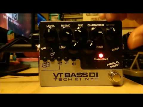 VT Bass DI Tech 21 NYC Bass Demo