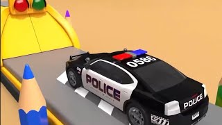 Download lagu Police Car Animation Murottal ~ Surah Adh Dhuha Ummi Method mp3