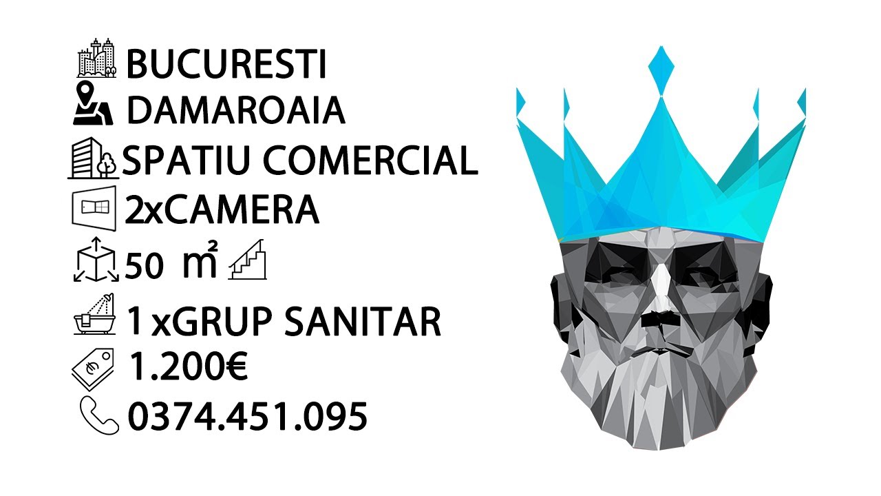 Tur video Spatiu Comercial | Damaroaia | 50mp | Centrala | Open Space | Modern |