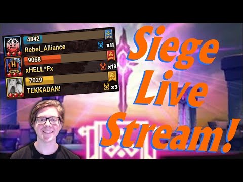 G3 Siege: Rebel_Alliance vs xHell*Fx vs TEKKADAN! - Summoners War
