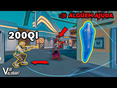 A NOVA AGENTE DEADLOCK ESTÁ MUITO QUEBRADA NO VALORANT!