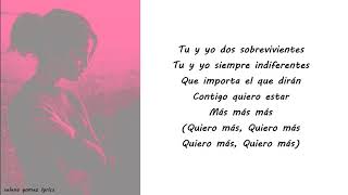Selena Gomez - Más (More - Spanish Version) Lyrics