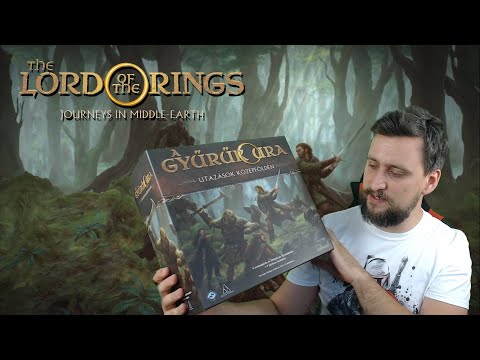 A Gyűrűk Ura | Utazás Középföldén társasjátékbemutató - Game-Obscura