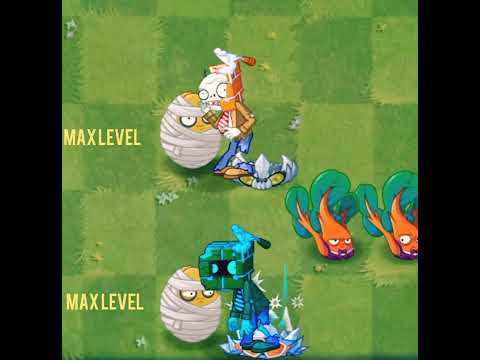 Plants Vs Zombies 2 Spikerock MAXLEVEL VS  Iceweed MAXLEVEL with Brickhead Zombie #Shorts