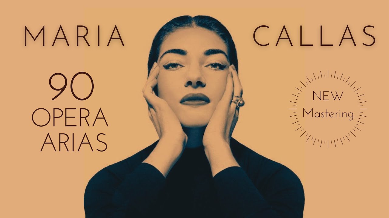 Maria Callas - 90 Opera Arias, Carmen, Norma, Tosca, Traviata, Butterfly.. NEW MASTERING (Ct.rec.)