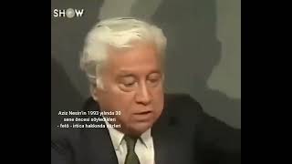 Aziz Nesin - fetö - irtica - gericilik