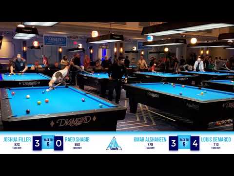 Joshua Filler/Raed Shabib & Omar AlShaheen/Louis Demarco Matches DCC 2020 9Ball