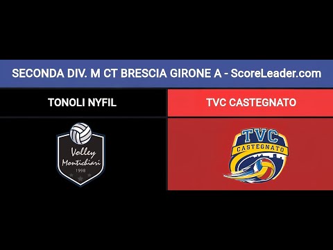 SECONDA DIVISIONE MASCHILE CT BRESCIA GIRONE A - TONOLI NYFIL VS TVC CASTEGNATO