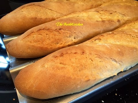 Baguete Bánh Mì - Como fazer baguete francesa/pão francês