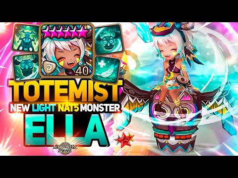 NEW LIGHT TOTEMIST ELLA - Summoners War