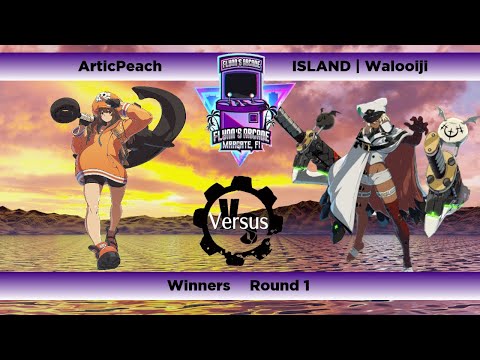 Flynn's Arcade 054 Winners Round 1 - ArticPeach (May) Vs. ISLAND | Walooiji (Ram Lethal) Guilty Gear