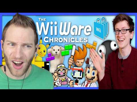 WAS WiiWare A BIG DEAL??!! Reacting to "The WiiWare Chronicles (Complete Series)" by Scott The Woz