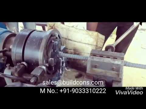 Buildcons rebar thread rolling machine, capacity: 16-40 mm, ...