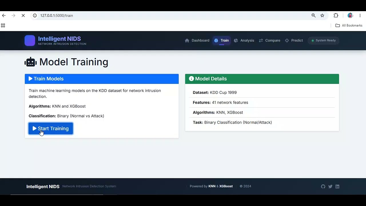Intelligent Network Intrusion Detection System