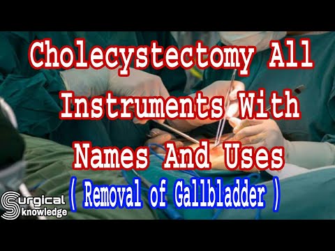 Abdominal Surgerys Instruments With Names And Their Uses