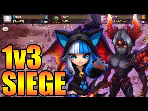 Bael & Mina 1v3 SIEGE WTF?! Fix these mistakes so you're not FOOD! - Summoners War