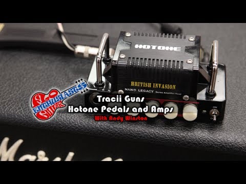 Tracii Guns Demonstrates Hotone Amps and Pedals on The Flo Guitar Enthusiasts