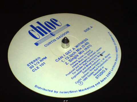 Curtis Gadson - Can I Get A Witness (1989)