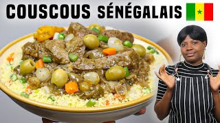COUSCOUS À LA SÉNÉGALAISE 🇸🇳 (Repas de Fêtes) Cuisine Sénégal