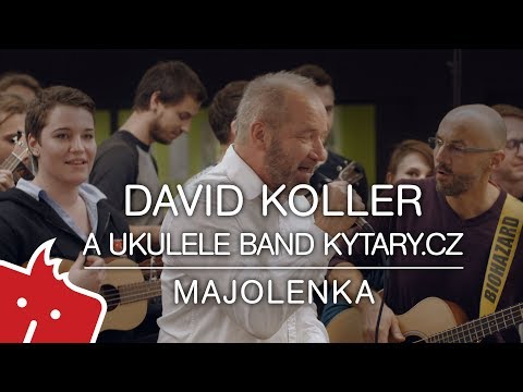 David Koller a ukulele band Kytary.cz - Majolenka