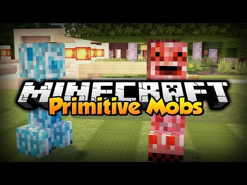 Minecraft Mod Showcase w/ iRaphahell : Primitive Mobs Mod 1.7.10