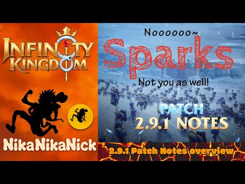 Infinity Kingdom v2.9.1 Patch Notes – Sparks of Galaxy & KvK Changes (or no change?)