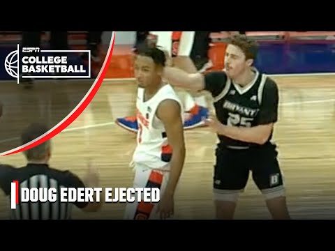 Doug Edert and Syracuse's Judah Mintz EJECTED for slapping each other 😳 | ESPN College Basketball
