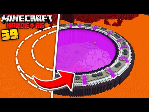I Transformed the NETHER in Minecraft Hardcore