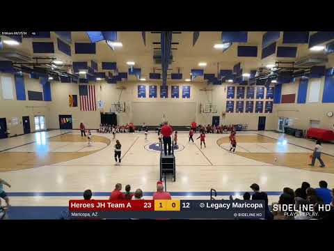 Heroes JH Team A @ Legacy Maricopa (2024.08.27)