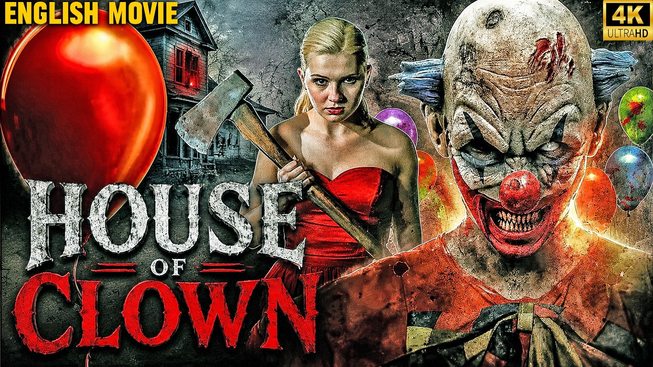 HOUSE OF CLOWN (4k UHD) Hollywood Free Horror Movie | Monica Baker | English Movies Full Movie