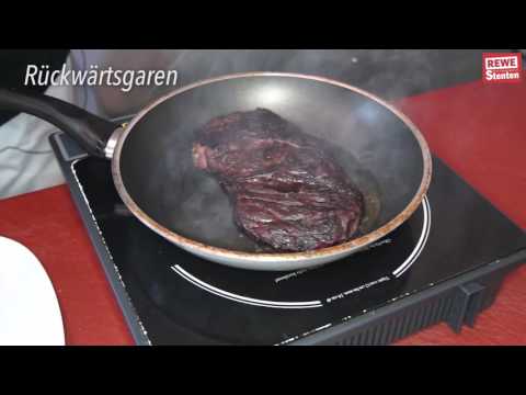 Der Steaker-Rückwärtsgaren