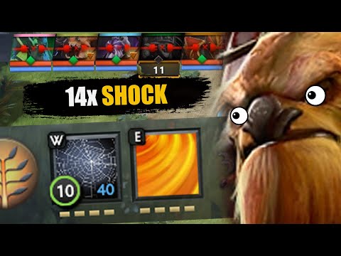 14 spells with Aftershock in ONE HERO | Ability draft