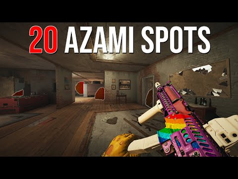 20 Azami Spots on Oregon - Rainbow Six Siege